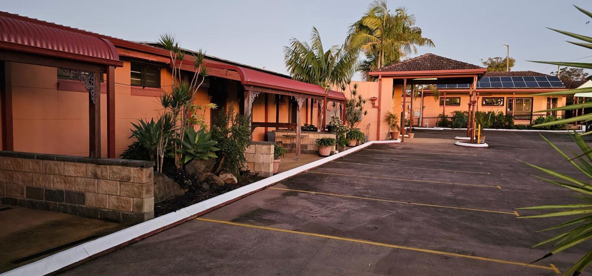 A Railway Lodge Taree Bagian luar foto